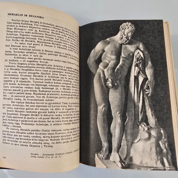 Senovės Graikijos Legendos N Kunas Book In Lithuanian Language Vintage 1984 HC - Picture 7 of 12